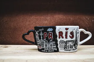 情侣马克杯图片