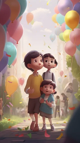 儿童 节日 快乐 热闹 开心