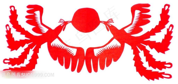 喜庆的剪纸高清图片