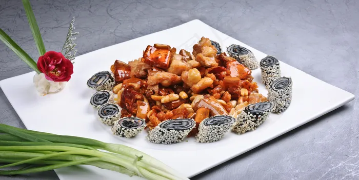 CXC00097百花卷拼鸡脆骨78