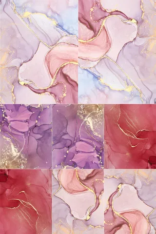 28张水彩晕染画芯背景图片