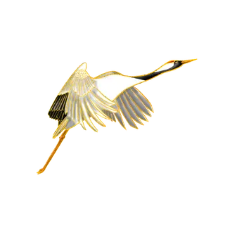 中国风古典中式国潮风手绘飞鹤图案仙鹤装饰素材PNG免抠插画元素 中国风古典中式国潮风手绘飞鹤图案仙鹤装饰素材PNG免抠插画元素