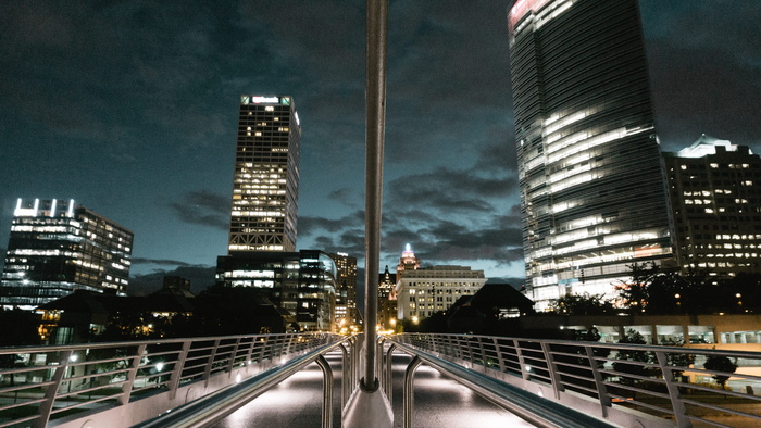 高清唯美城市夜景高楼大厦