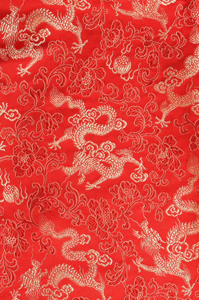 祥龙底纹红色背景图片