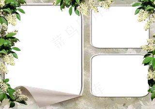花纹相框素材图片下载