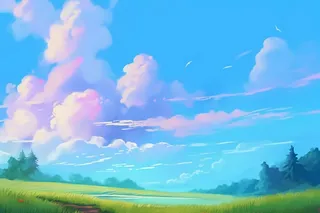 天空梦幻背景图