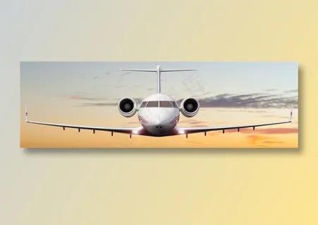 帅气私人飞机主题高清图片