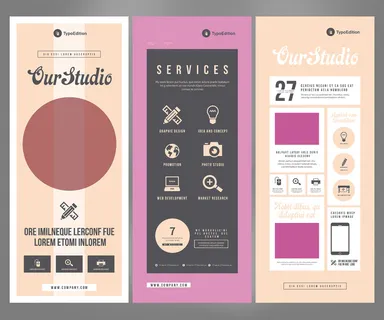 易拉宝设计模板PSD分层素材