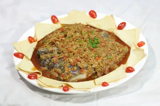 05剁椒鲽鱼头 一篓油