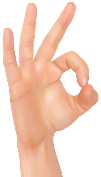 好的手 PNG免抠(344x600)