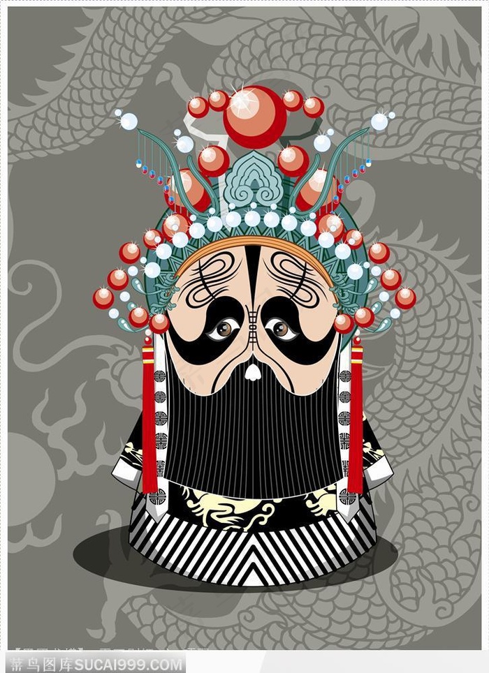 【黑团龙蟒】霸王别姬之项羽高清图片