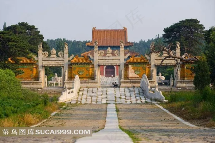 清西陵古建筑风光