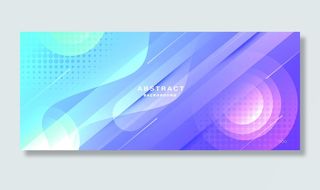 现代抽象紫蓝色背景