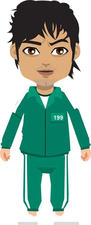 鱿鱼游戏 PNG免抠