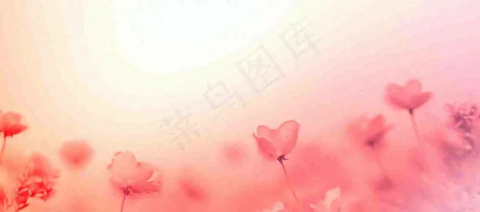 渐变粉色爱心浪漫简约，爱情温馨(1632x720)