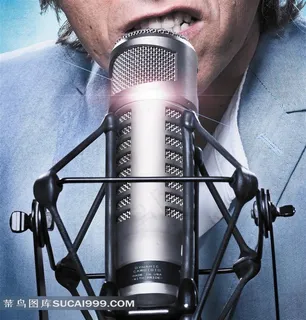 巨大话筒电台明星电影海报