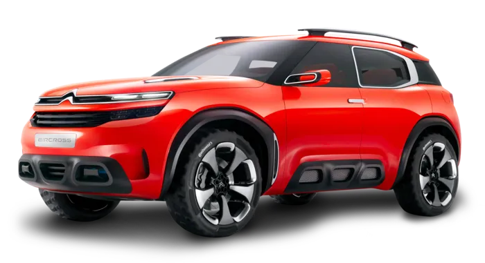 透明汽车素材小车SUV免扣 