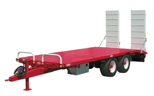 拖车红色现代农业