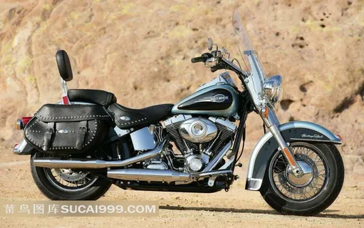 哈雷摩托摄影素材