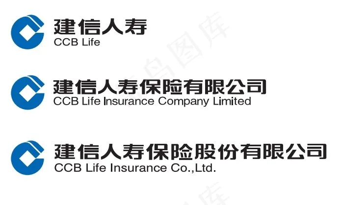 建信人寿保险有限公司标志LOGOai矢量模版下载