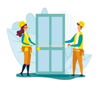 扁平化人物场景办公互联网等距ai矢量设计网页海报UI素材插画