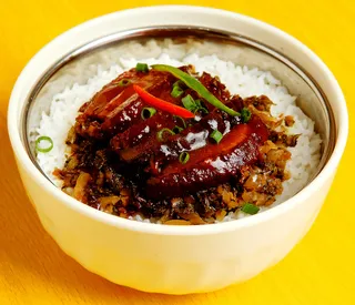 梅菜扣肉饭1