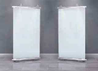 易拉宝样机 易拉宝效果图