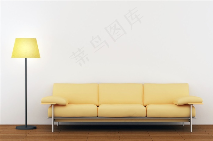 大气的黄色沙发