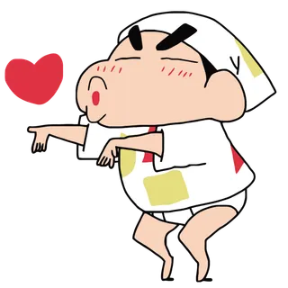 蜡笔小新可爱人物免扣素材