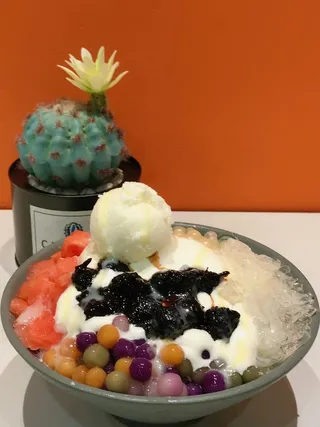 芝士杨梅苦瓜冰