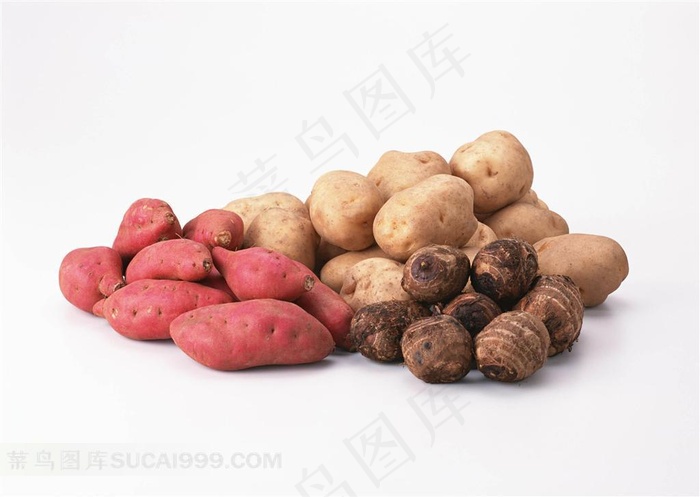 土豆地瓜摄影素材
