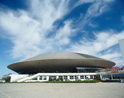 现代城市建筑背景