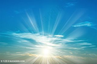 美丽的天空景色高清图片