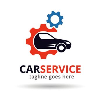 失量手绘汽车标志