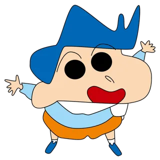 蜡笔小新可爱人物免扣素材