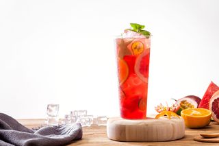 奶茶店水果茶饮品特饮高清图水果茶