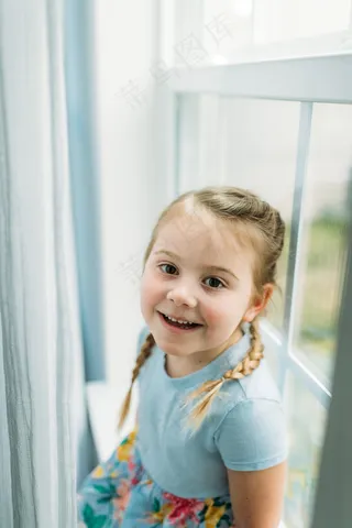 清新唯美可爱的女孩摄影图片