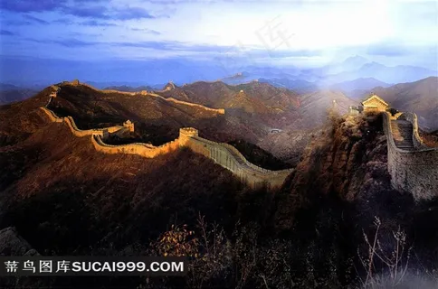 金山岭长城风景图片