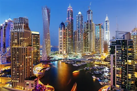 灿若星河的城市夜景 灿若星河的城市夜景