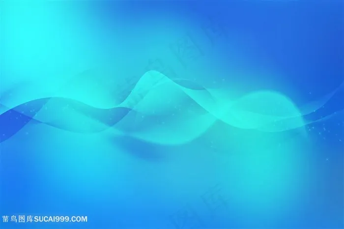 绿色渐变炫彩幻彩曲线背景图片