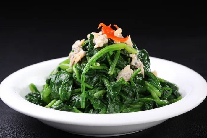 L01161菠菜拌蛤蜊 (1)