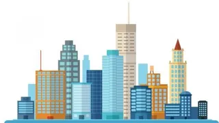 城市 PNG 图像免抠