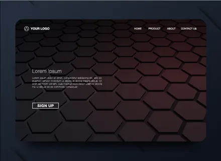 网页设计网页摸版素材