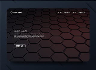 网页设计网页摸版素材