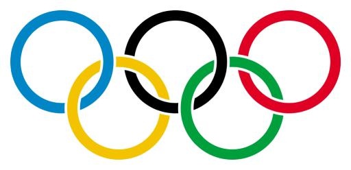 奥运五环 PNG免抠(1020x495)