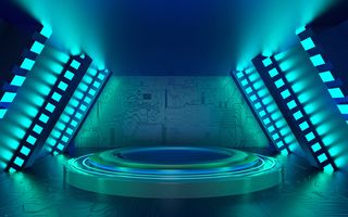 C4D电商场景模型渲染背景