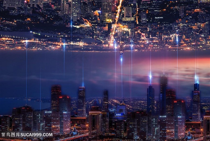 城市信息交流图片素材