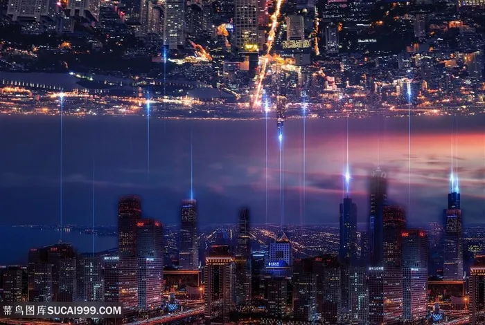 城市信息交流图片素材