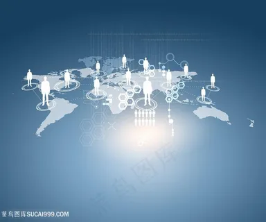商务网络科技地球高清图片