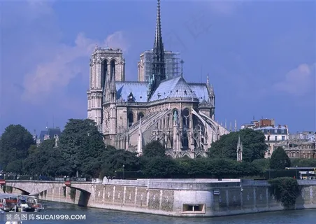 世界风情-蓝天下的城堡